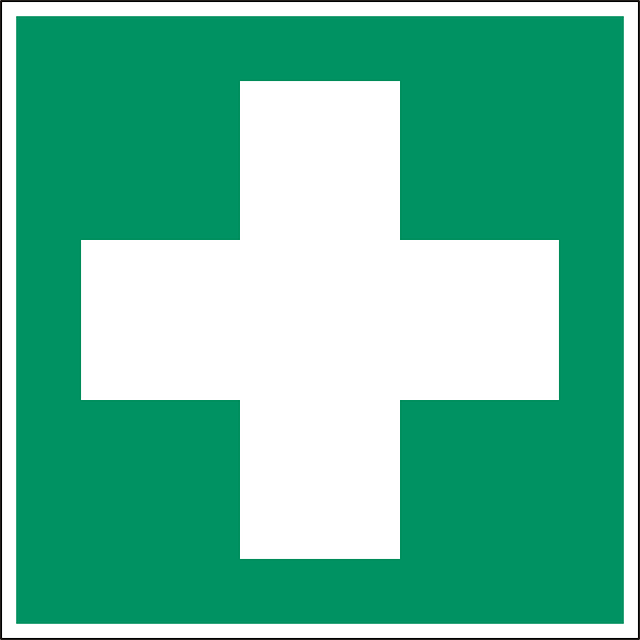 First Aid Notices Symbol