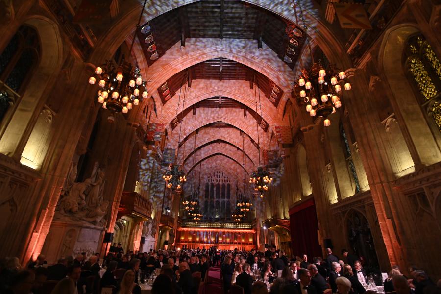 A reception for Prize winners was held at Guildhall, London