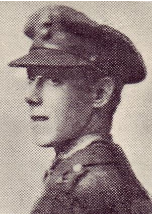 Photo of John Pritchard who died in the Great War