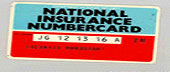 Description: Image of National Insurance card