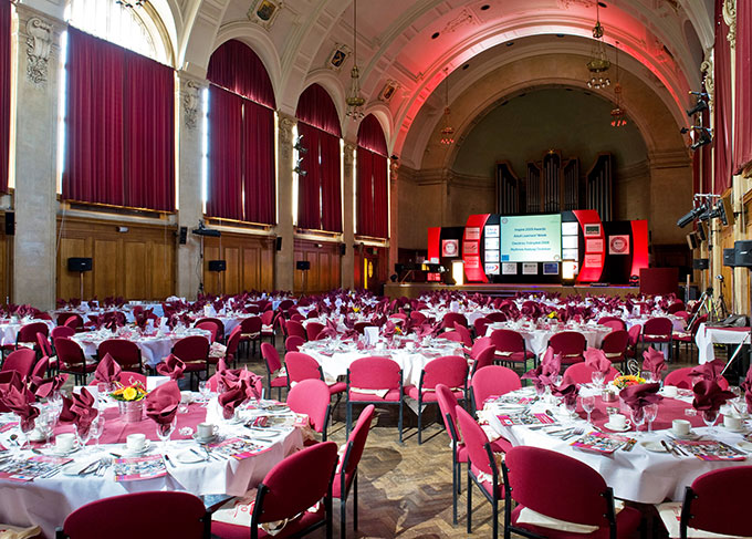 Conference dinner, Neuadd Prichard Jones