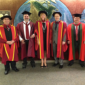 bangor uni graduation gown