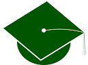 Green Graduation Cap