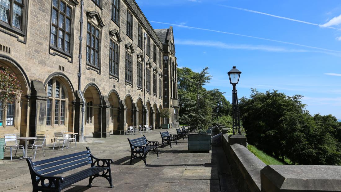 The Terrace at the Main Arts Building