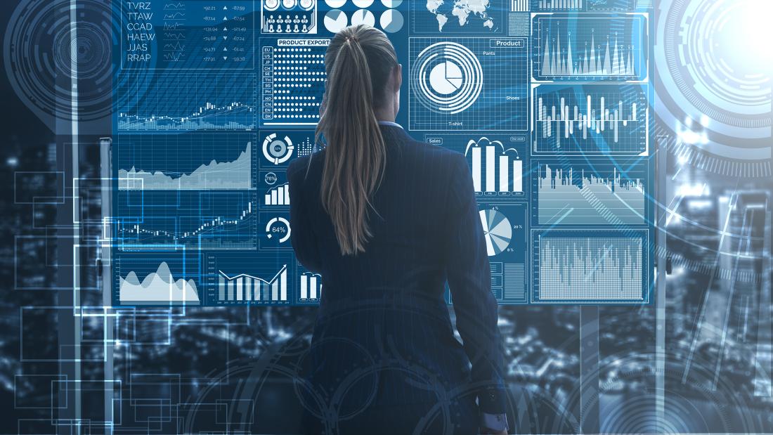 phd ai uk Big data technology - graphic interface concept for business analytics