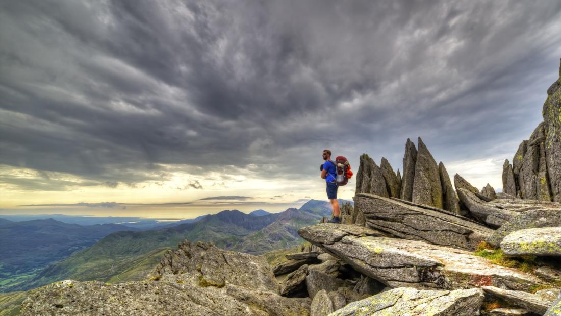 Walking in Snowdonia 