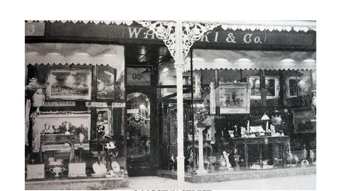 The Wartski Stores shopfront