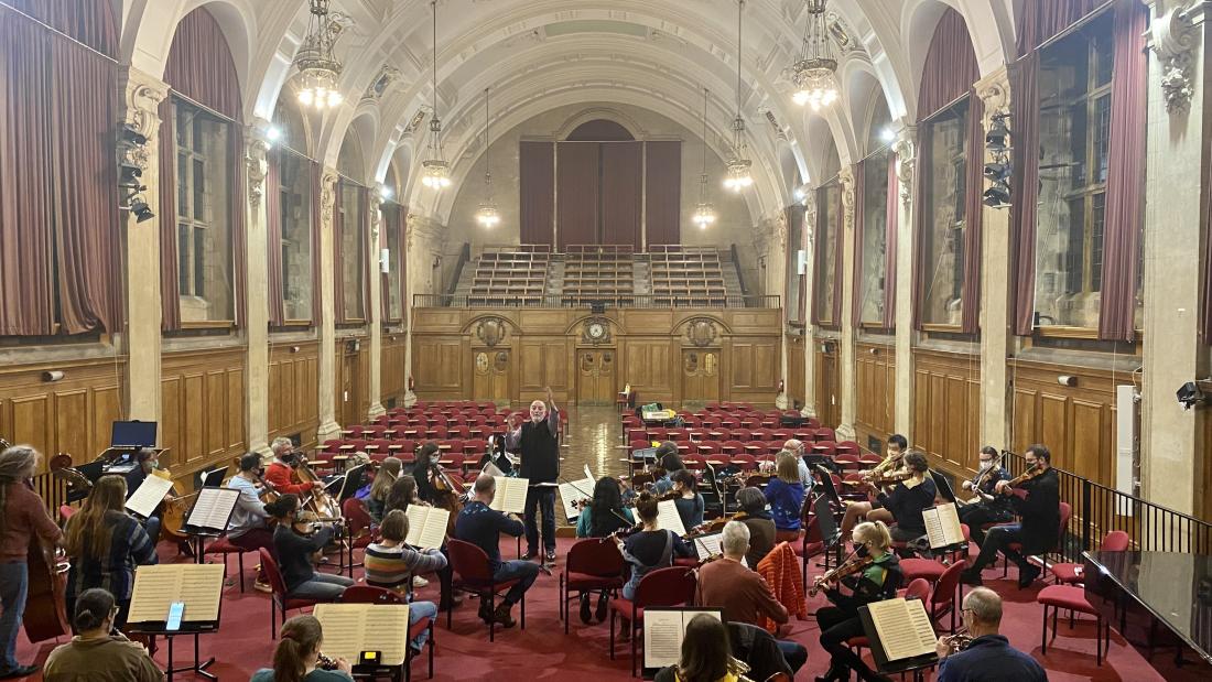 Bangor University Symphony Orchestra and Chorus in PJ Hall