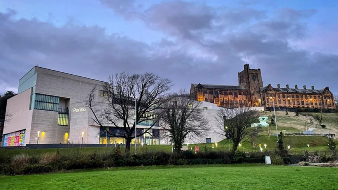 Main Arts Building and Pontio