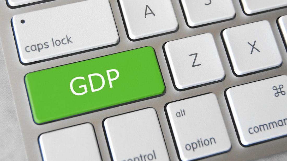 keyboard with a GDP button