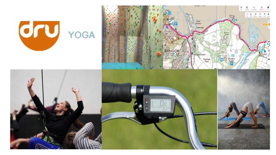 Mix of wellbeing activities