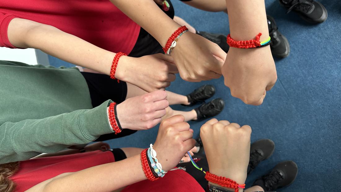 Chinese bracelets display
