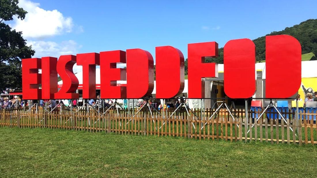 Picture of the Eisteddfod Sign