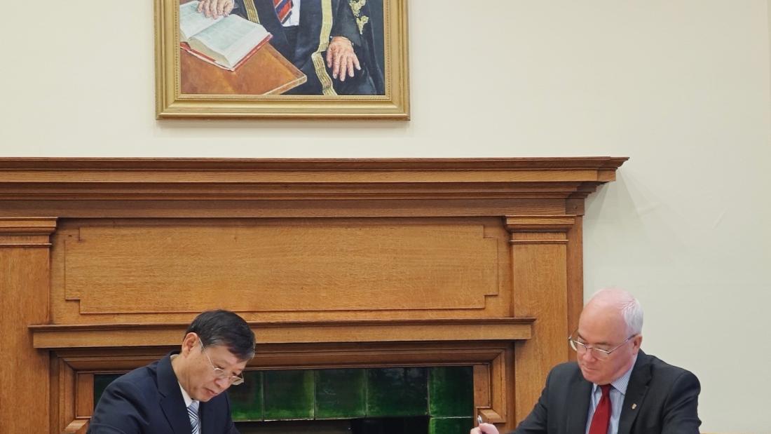 Agreement signing