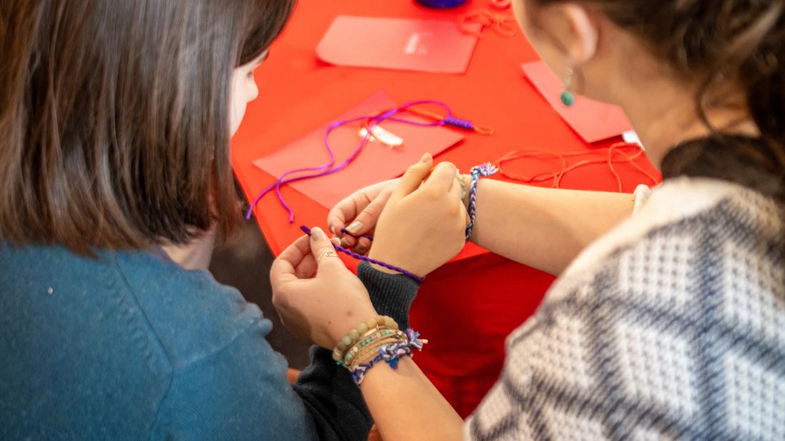 Chinese bracelets workshop