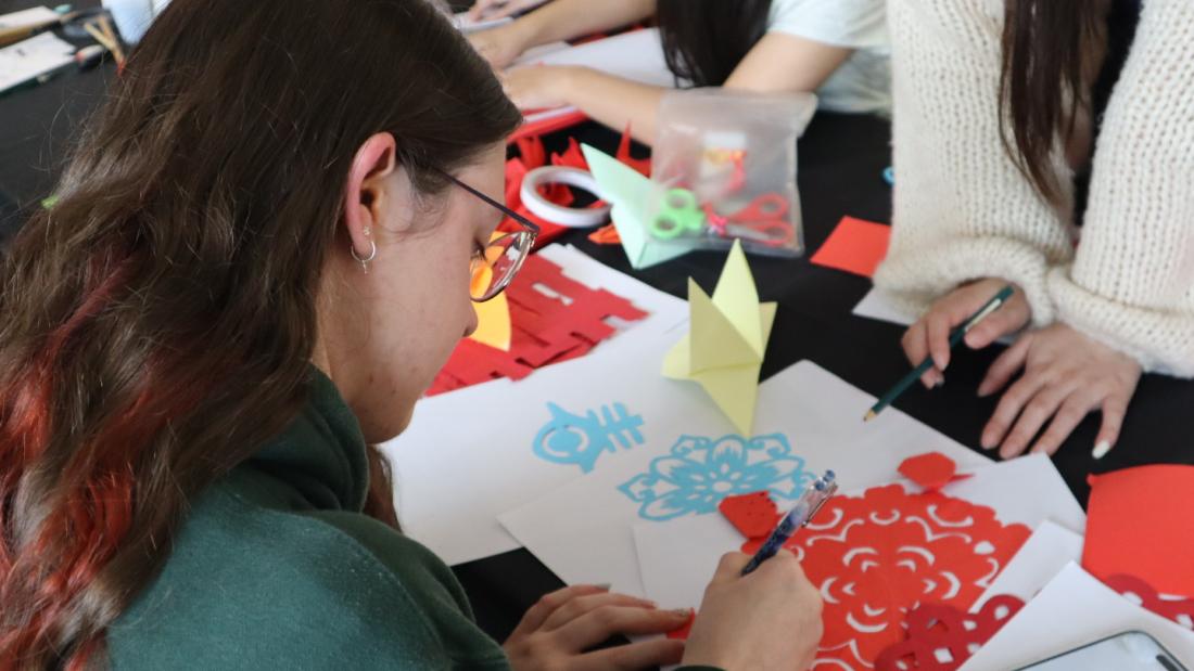Paper cutting workshop
