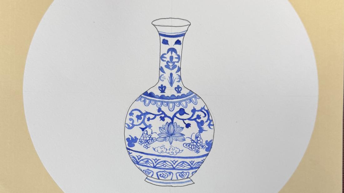 vase painting.