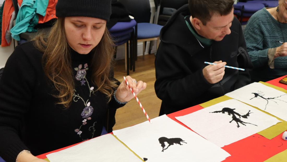 Chinese Plum Blossom workshop.