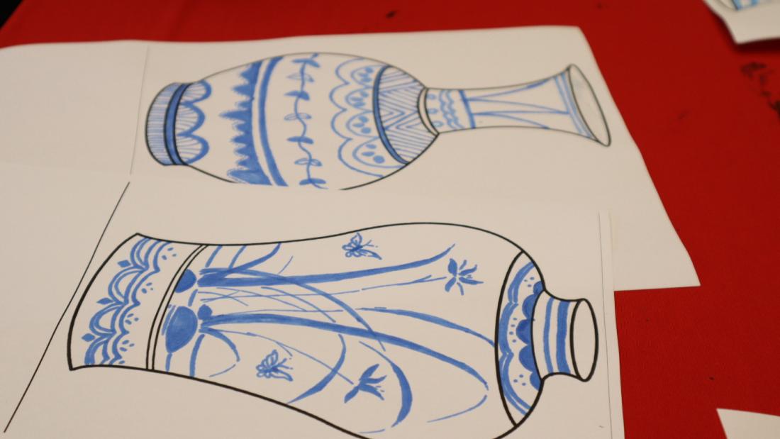 Chinese paining -porcelain