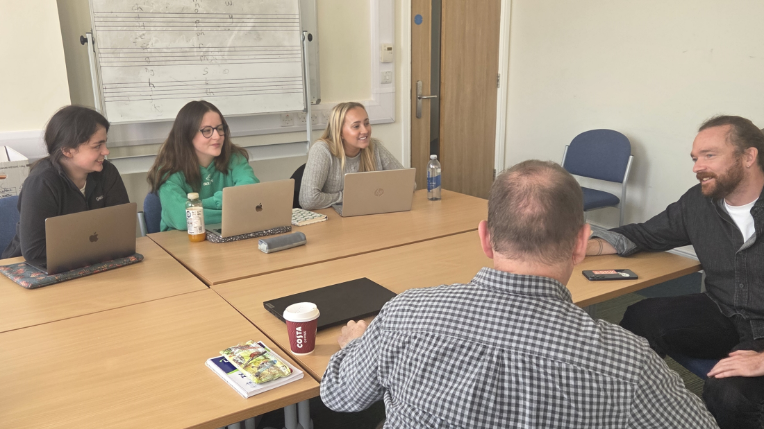 Bangor University students collaborate with top TV companies to develop screenwriting skills
