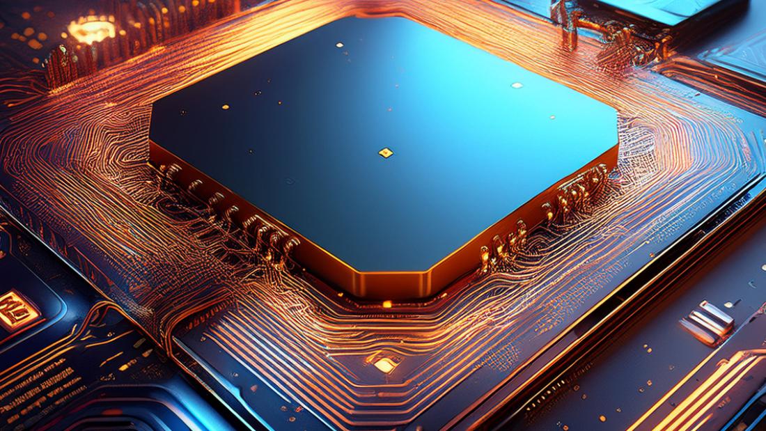 Semiconductor background image