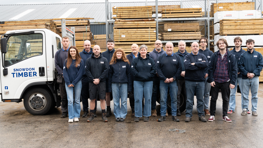 Snowdon timber staff