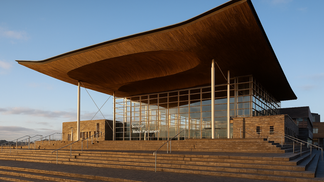 AI picture of the Seneddd