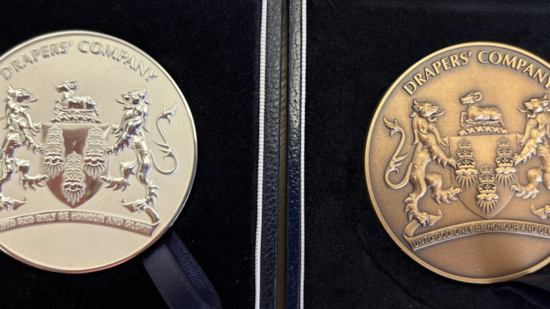 Drapers Silver and Bronze medals