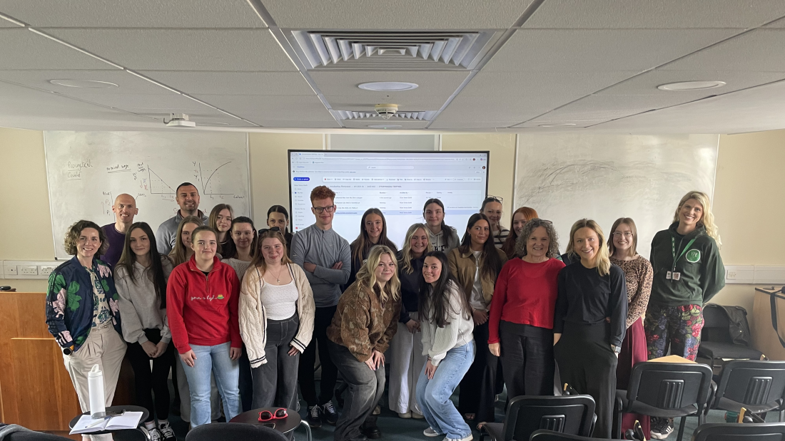  Education studying Entrepreneurship and Innovation module with their mentors