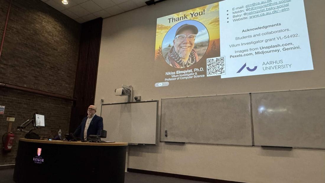 Professor Niklas Elmqvist talk