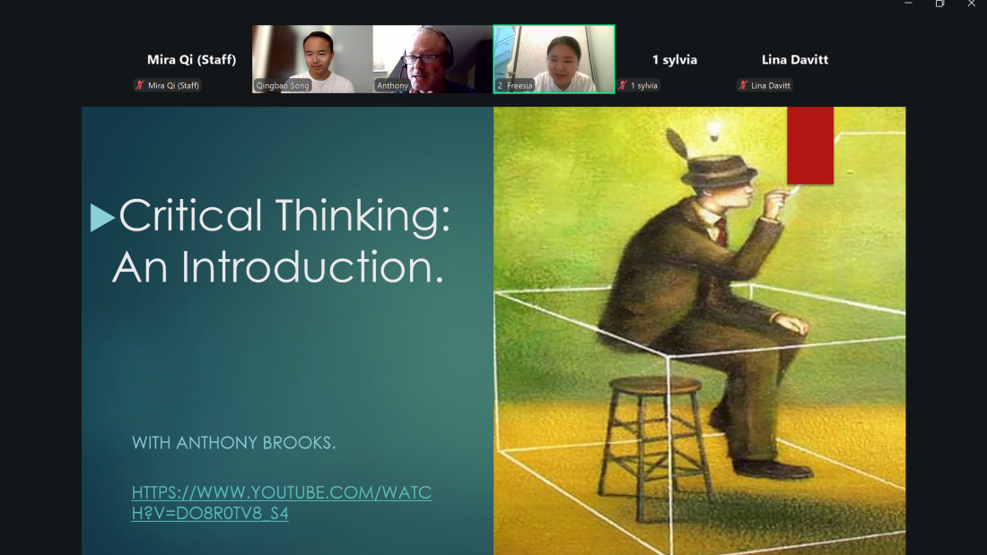 Critical thinking online school-first session