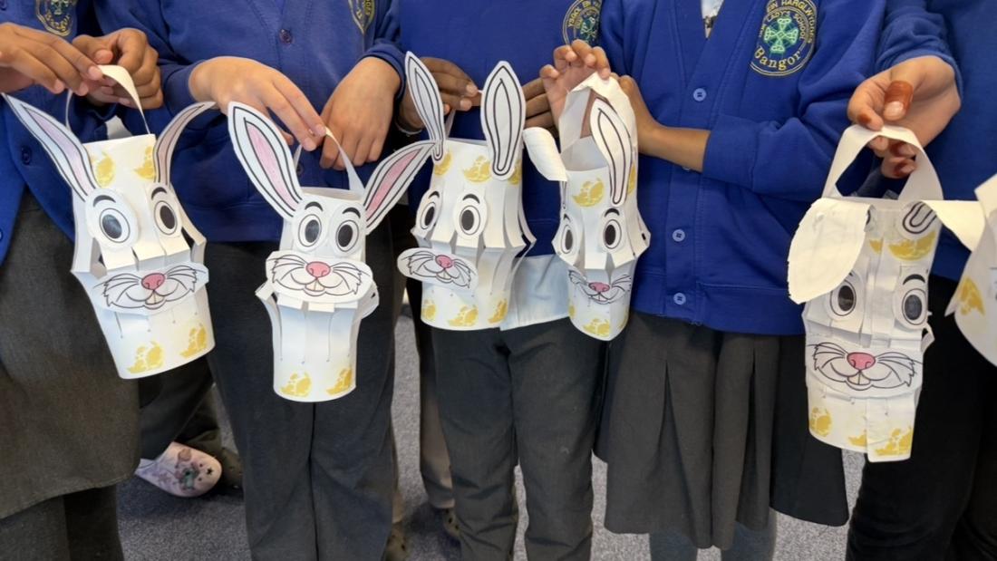 Mid Autumn festival rabbit lantern workshop