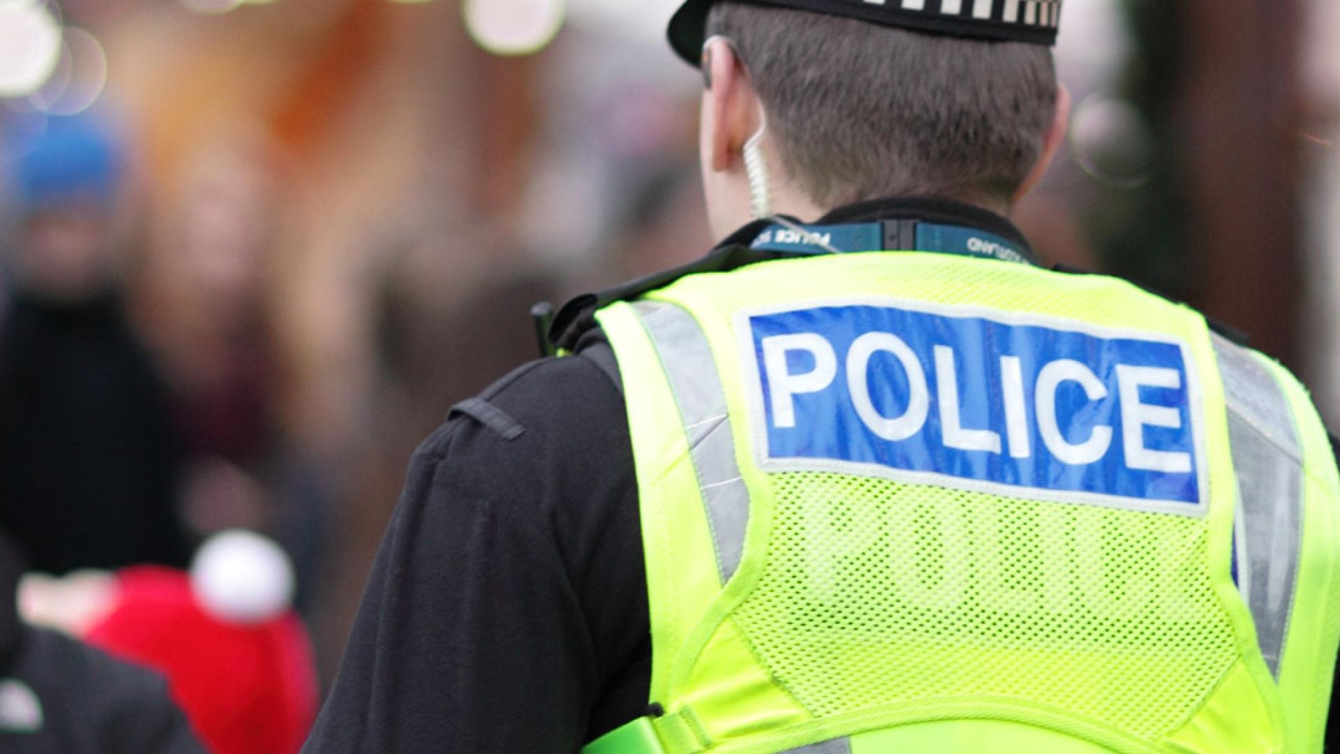 police wearing high visibility jackets