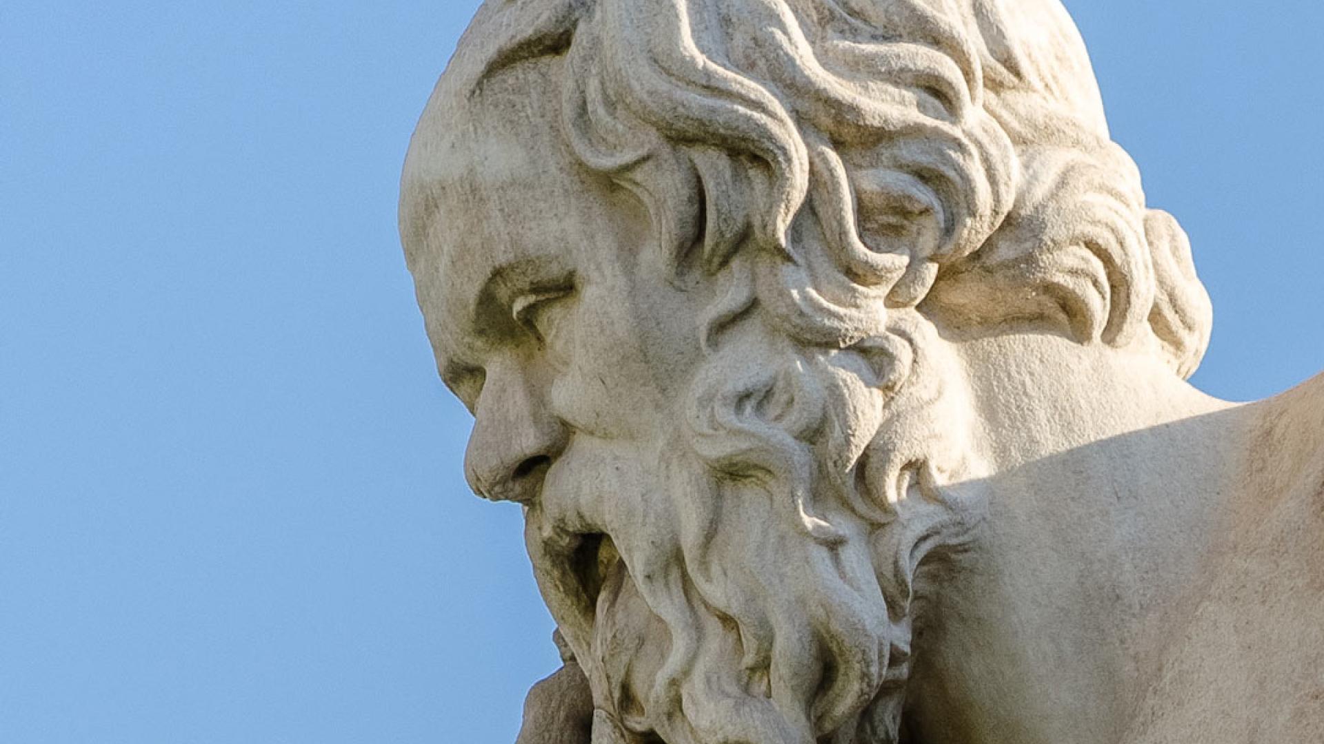 Statue of the Philosopher Socrates