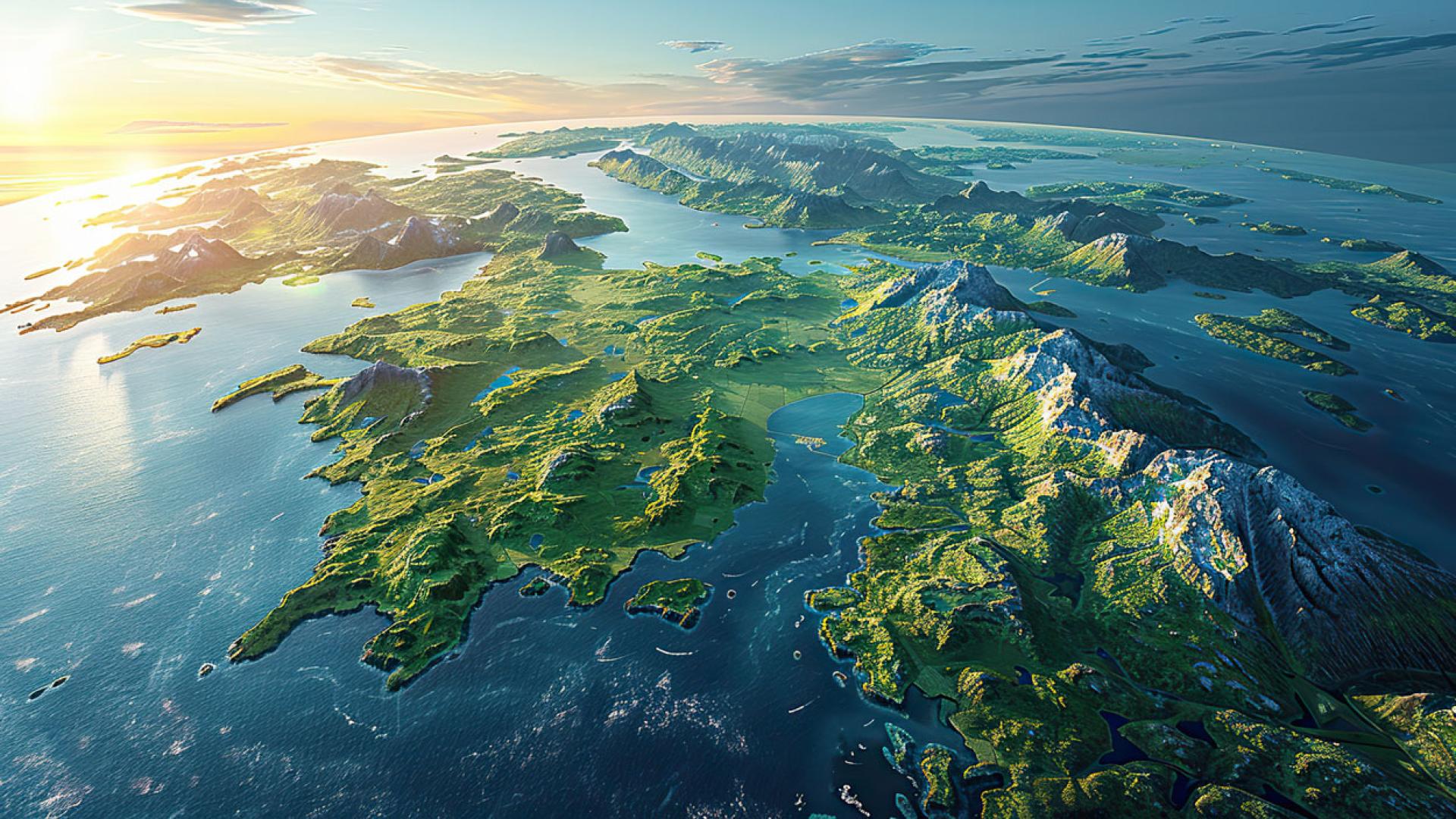World from above