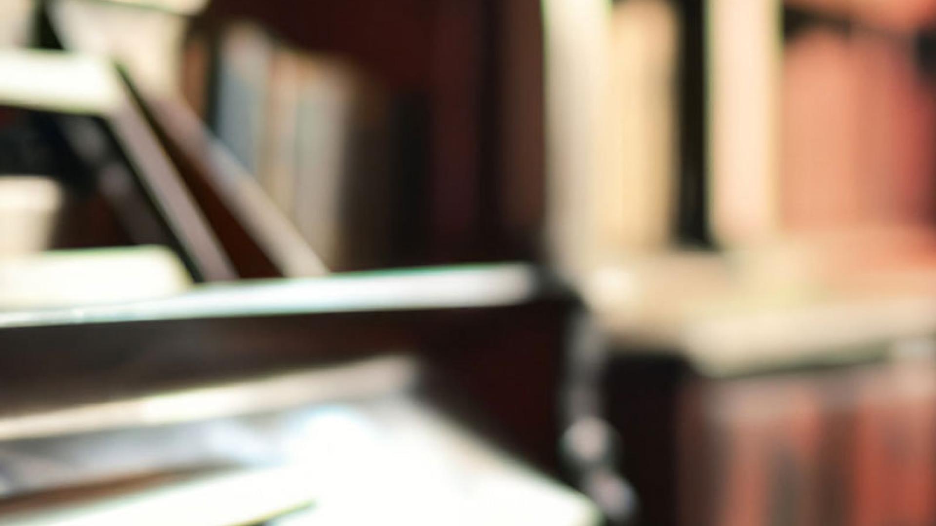Piano and history books