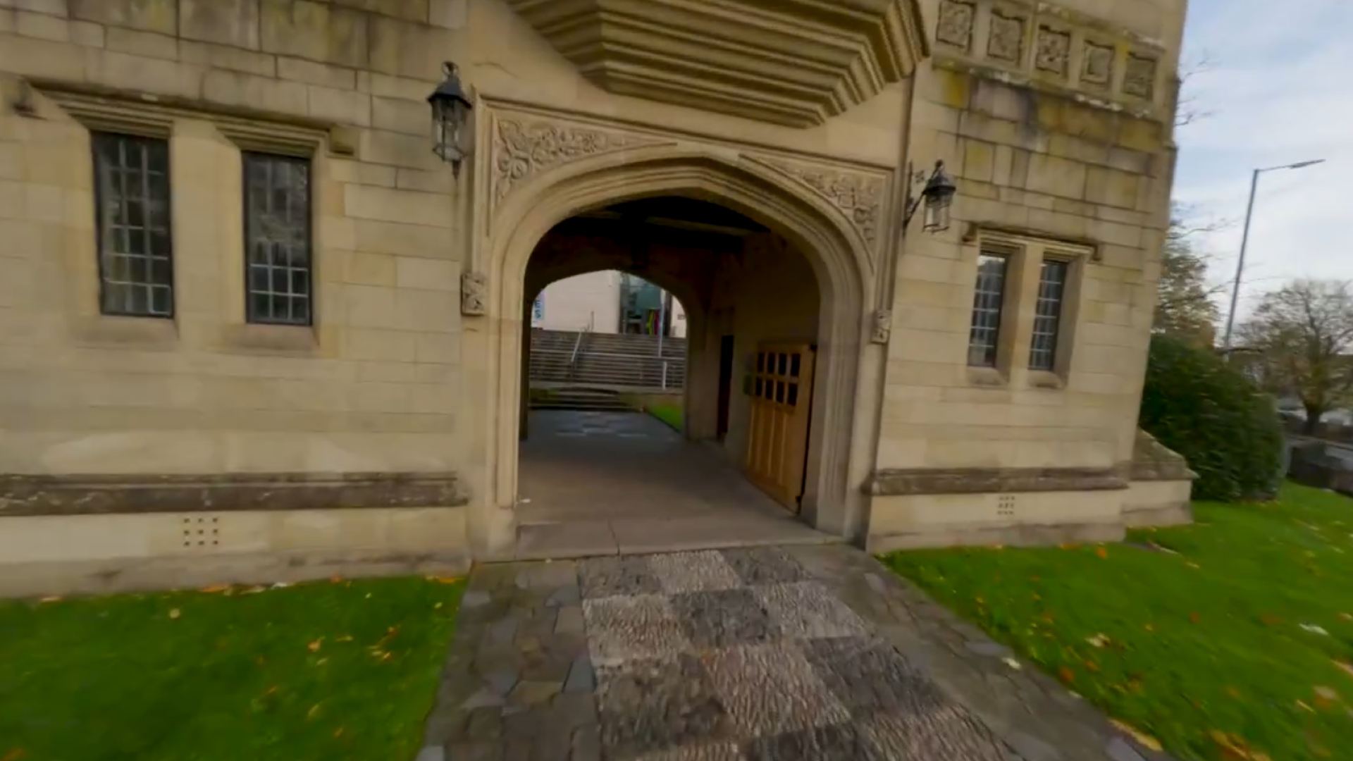 Fly Through Bangor University