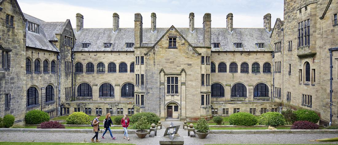 Bangor University's Main Arts Building