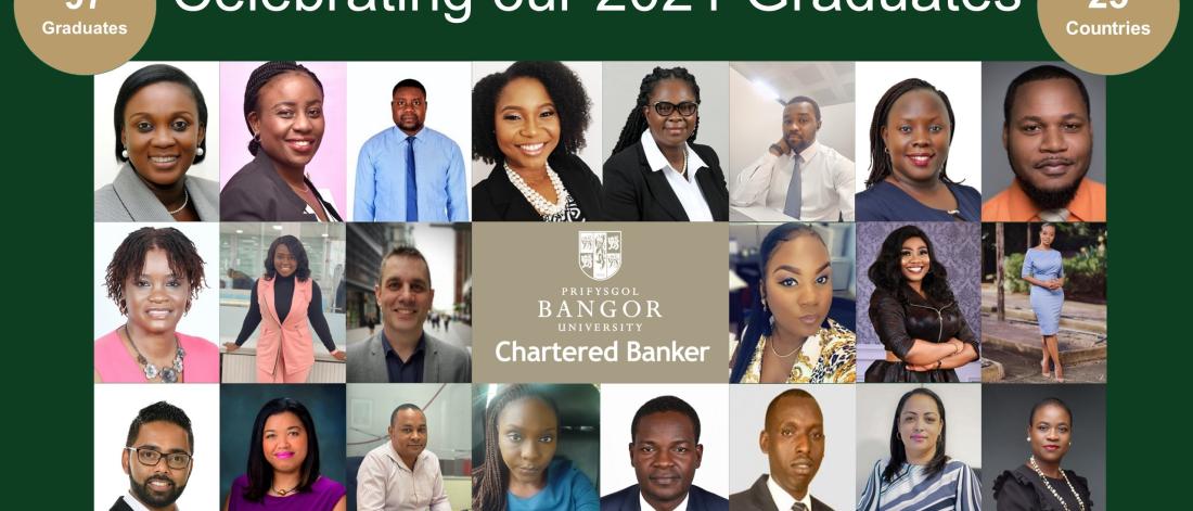 Chartered Banker 2021 graduates