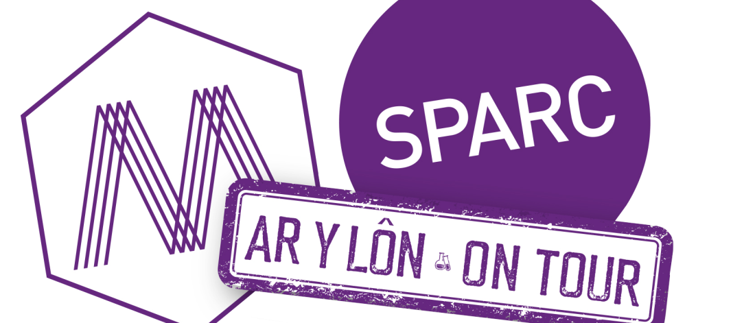 Logo for M-Sparc Ar y Lon