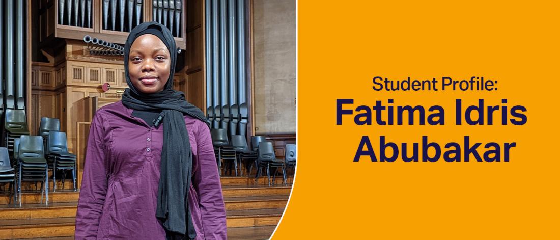 Fatima Idris Abubakar - Bangor Business School student 