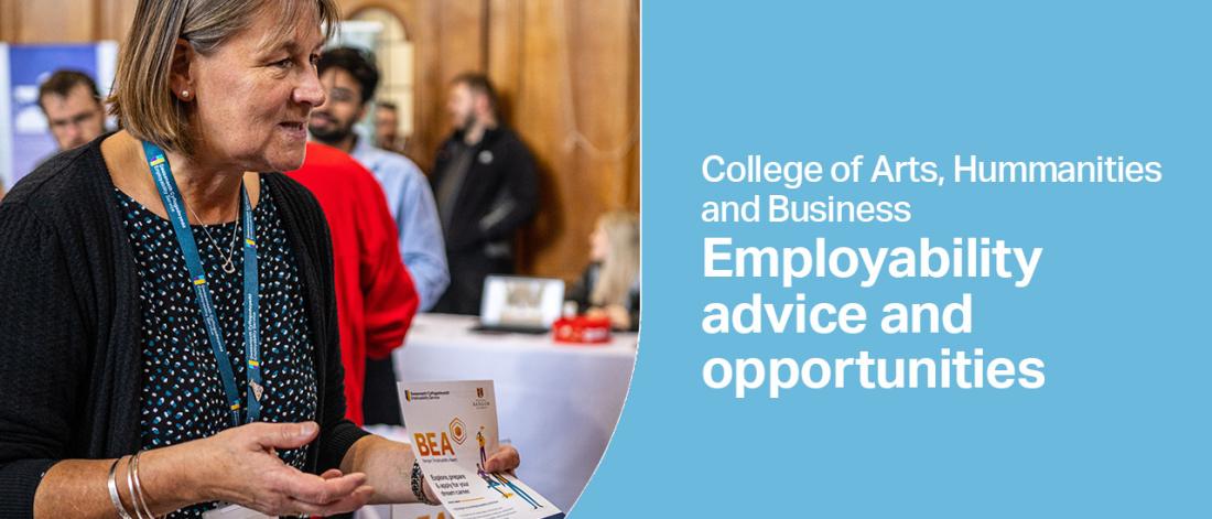 College of Arts, Humanities and Business - Employability fair advice and opportunities 