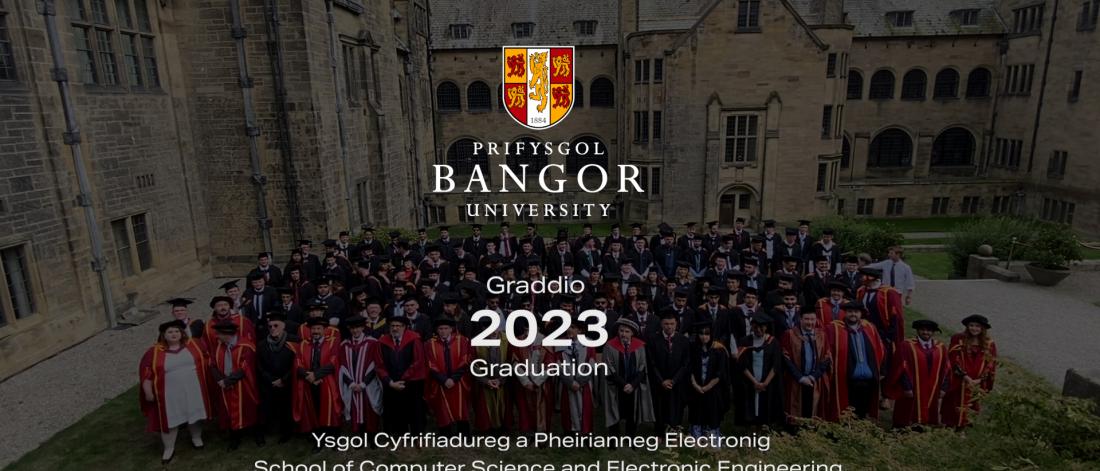 Summer Graduation at the School of Computer Science and Electronic Engineering, Bangor University 