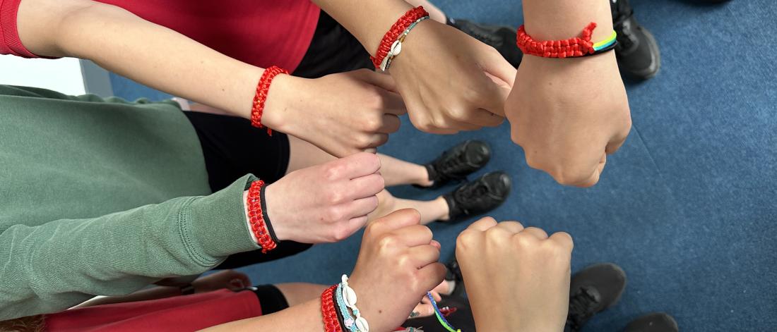 Chinese bracelets display