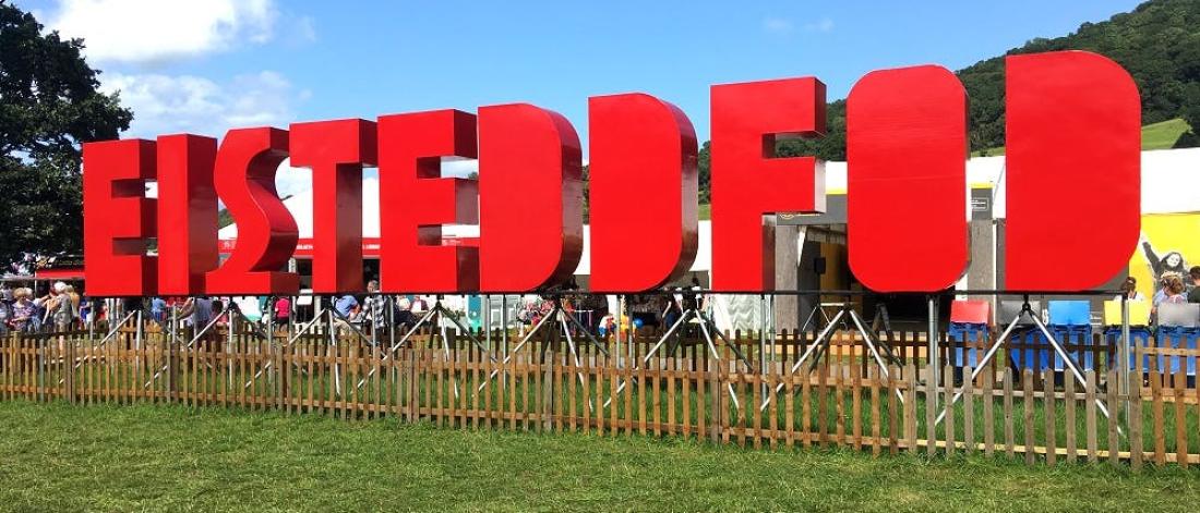 Picture of the Eisteddfod Sign