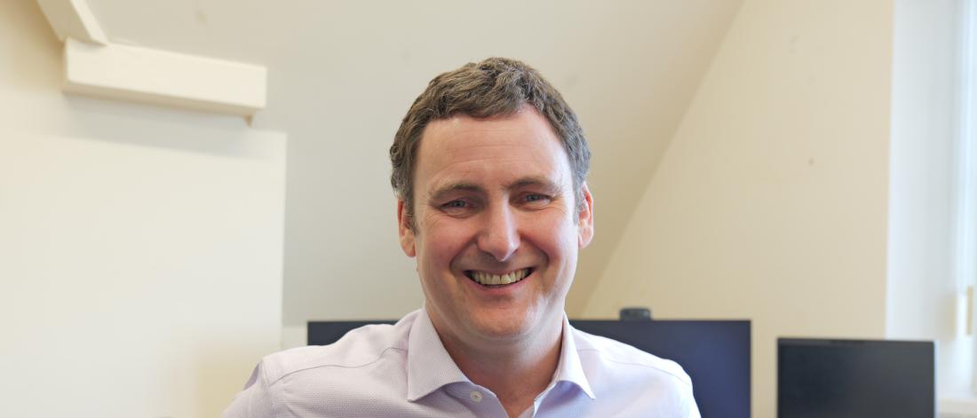 A headshot of Ed Kelly, Lecturer in Education