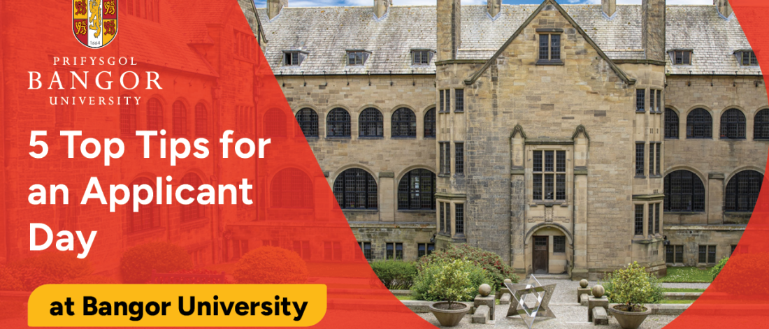 Image of the iconic Bangor courtyard