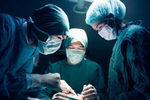 Surgery in theatre