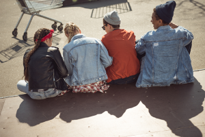 Group of young people