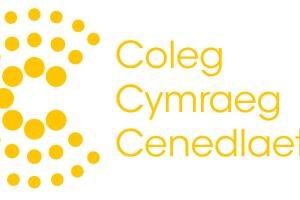 Logo says Coleg Cymraeg Cenedlaethol